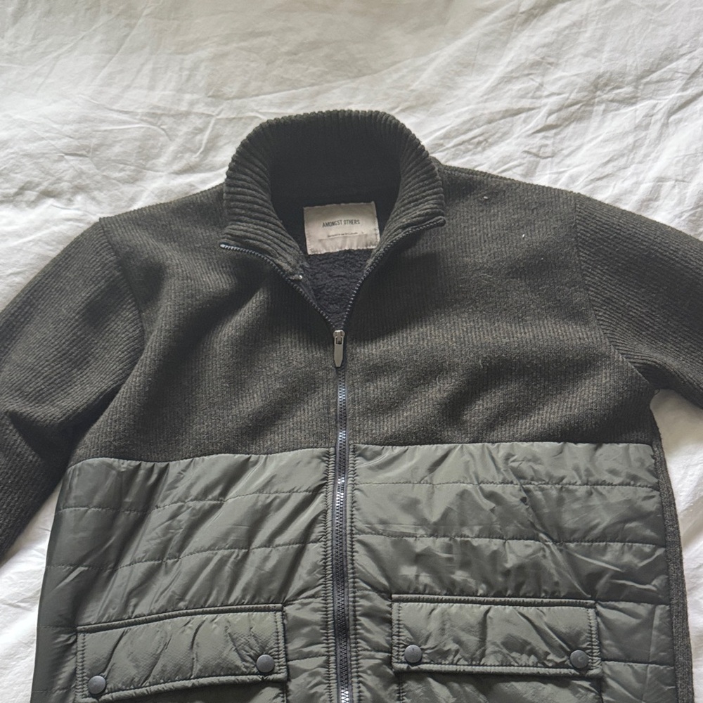 Men's Olive Bomber Jacket